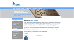 Desktop Screenshot of lyburnsupplies.co.uk